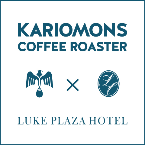 「LUKE PLAZA HOTEL」×「KARIOMONS COFFEE ROASTER」コラボレーション